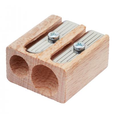 Image of Wooden Pencils Sharpeners,  Double