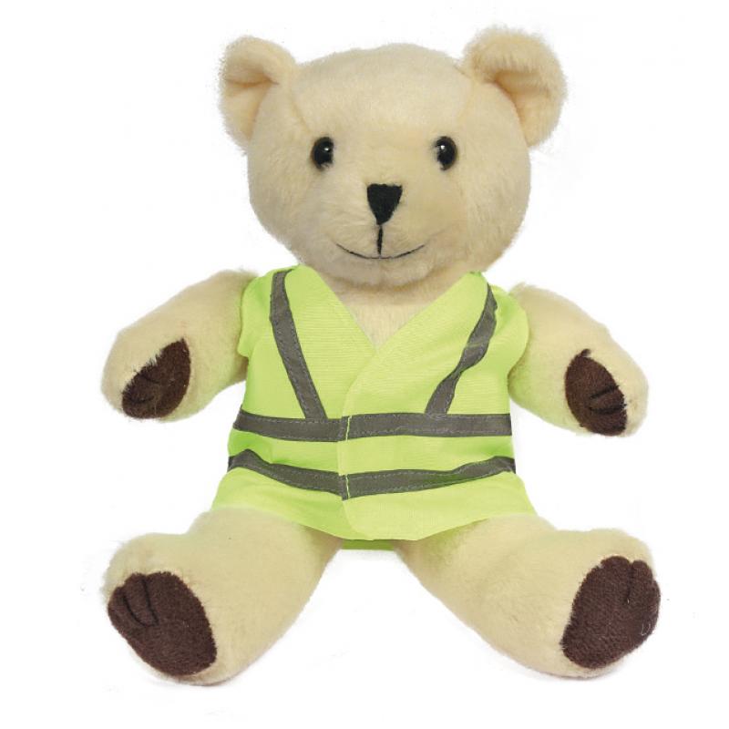 Image of 10" Honey Bear with High Viz Vest